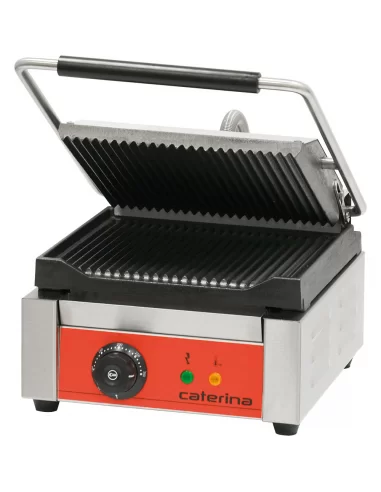 Гриль контактний Stalgast Caterina однопостовий рифлений 742011