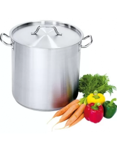 Каструля висока Stalgast 71,6 л з кришкою 011452