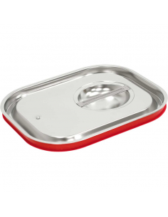 Кришка для гастроємності Stalgast GN 1/3 з ущільнювачем, нержавіюча сталь 113014