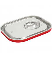 Кришка для гастроємності Stalgast GN 1/3 з ущільнювачем, нержавіюча сталь 113014