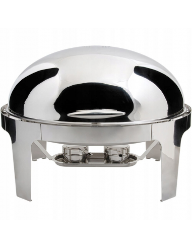 Марміт (чафіндіш) Stalgast Roll Top 9 л овальний 437030 Марміт (чафіндіш) Stalgast Roll Top 9 л овальний 437030