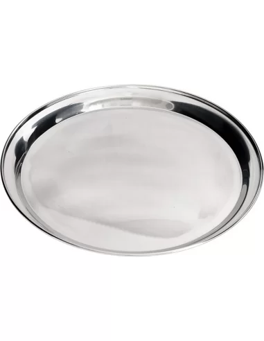 Піднос круглий Stalgast 410 мм нержавіюча сталь 407411