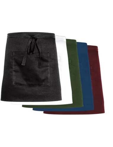 Фартух з подвійною кишенею Stalgast міні чорний 634011