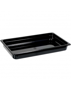 Гастроємкість Stalgast GN 1/1 h 65 мм полікарбонат чорна 151060