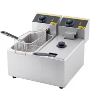 Фритюрниця електрична Gredil 2х3 л двокамерна 746070 Фритюрниця електрична Gredil 2х3 л двокамерна 746070