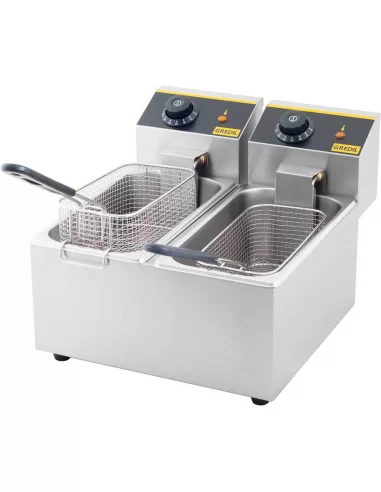Фритюрниця електрична Gredil 2х3 л... Фритюрниця електрична Gredil 2х3 л...