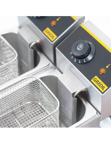 Фритюрниця електрична Gredil 2х3 л... Фритюрниця електрична Gredil 2х3 л...