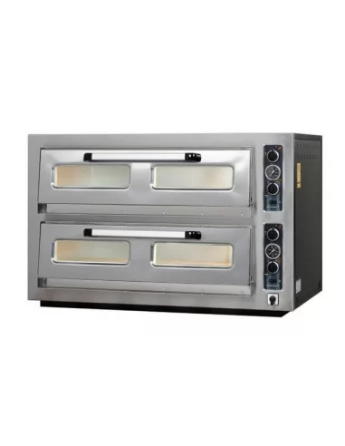 Печь для пиццы двухкамерная Maksan 12х30 см PO-602T