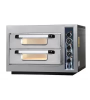 Печь для пиццы двухкамерная Maksan 8х25 см PO-402Т