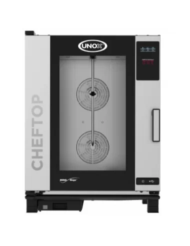 Пароконвектомат Unox Cheftop Mind.Maps GN 1/1, 10 рівнів XЕVС 1011E1R Пароконвектомат Unox Cheftop Mind.Maps GN 1/1, 10 рівнів XЕVС 1011E1R