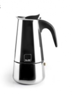 Гейзерная кофеварка Ibili Moca 280 мл нержавеющая сталь 611006