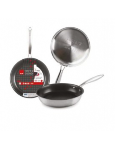 Сковорода индукционная Ibili Triply 28 см трехслойная 652828