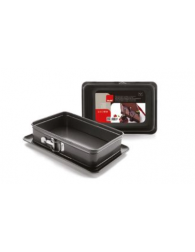 Форма для випічки роз'ємна Ibili Moka 28х18х7 см з тарілкою 826628