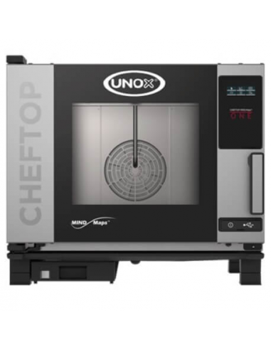 Пароконвектомат Unox Cheftop Mind.Maps GN 1/1, 5 рівнів XЕVС 0511E1R