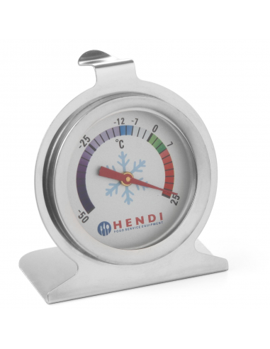 Термометр універсальний Hendi для морозильних камер і холодильників 60 мм 271186