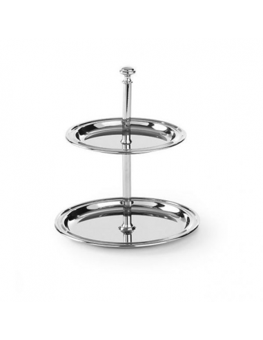 Стойка для пирожных Hendi 160 мм 2 уровня 428269