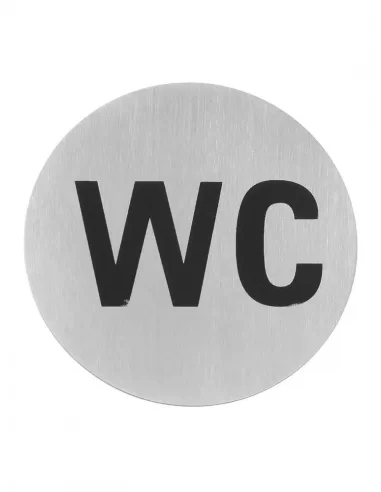 Табличка самоклеюча Hendi WC 75 мм...