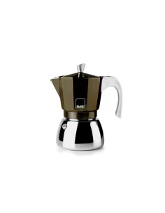 Гейзерная кофеварка Ibili Elba 150 мл коричневая 630203