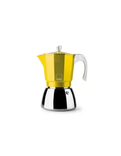 Гейзерна кавоварка Ibili Elba 300 мл жовта 629406