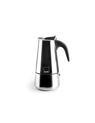 Гейзерная кофеварка Ibili Moca 100 мл нержавеющая сталь 611002