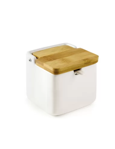 Ємність для цукру/солі Ibili з ложкою, кераміка 714800