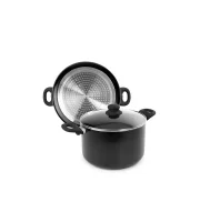 Кастрюля высокая Ibili SInducta 24 см с крышкой 410924