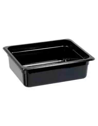 Гастроємкість GN 1/2х100, розм.325х265х100мм, полікарбонат чорна