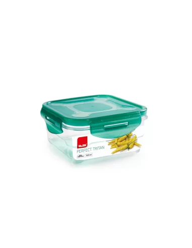 Контейнер квадратный Ibili 800 мл с крышкой, тритан 790408