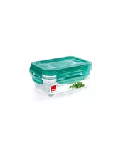 Контейнер прямокутний Ibili 200 мл з кришкою, тритан 790402