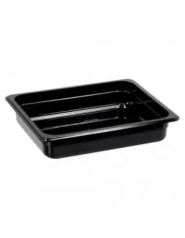 Гастроемкость GN 1/2х65, размером 325х265х65мм, поликарбонат черный