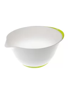 Миска пластиковая Ibili 24 см бело-зеленая 726624