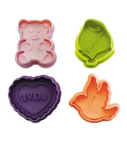 Набор кондитерских плунжеров Ibili Valentine's Day 4 шт. 732900