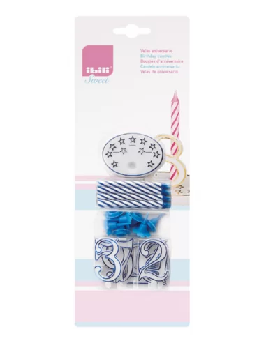 Набор свечей для торта Ibili Birthday 706400