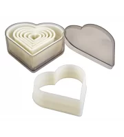 Набор форм для печенья Ibili Heart 7шт. 784208