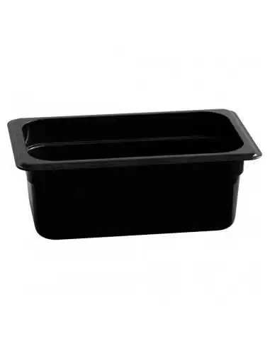 Гастроємкість GN 1/4х100 розміром 265х162х100мм полікарбонат чорна