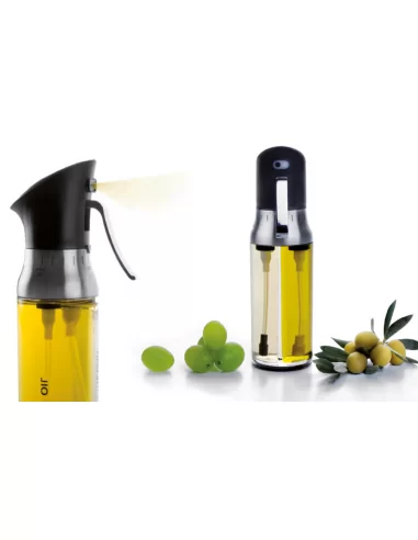 Розпилювач для олії та оцту Ibili 2в1, 200 мл чорний 790300