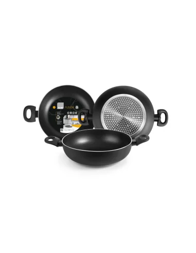 Сковорода глибока Ibili Fusion 32 см алюміній 450932