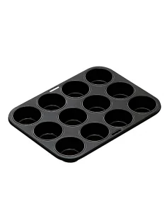 Форма для выпечки кексов Ibili Moka на 12 шт. 35х27х3,2 см 820501