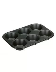 Форма для выпечки кексов Ibili Moka на 6 шт. 26х18,1х3,2 см 2823200