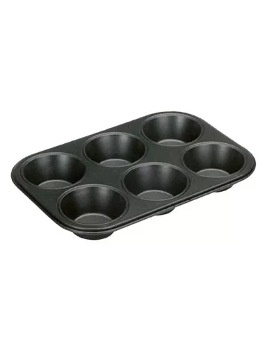 Форма для выпечки кексов Ibili Moka на 6 шт. 26х18,1х3,2 см 2823200 Форма для выпечки кексов Ibili Moka на 6 шт. 26х18,1х3,2 см 2823200