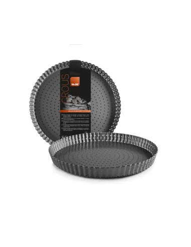 Форма для випічки рифлена Ibili Crous 24х2,5 см перфорована 835324