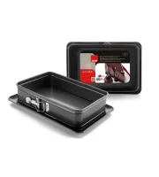 Форма для випічки роз'ємна Ibili Moka 28х18х7 см з тарілкою 826628