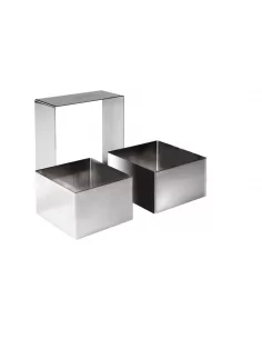 Форма квадратная Ibili Clasica 10х10 см нержавеющая сталь 716910