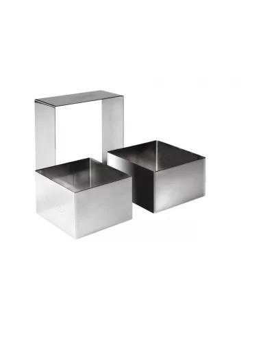 Форма квадратная Ibili Clasica 8х8 см нержавеющая сталь 716908