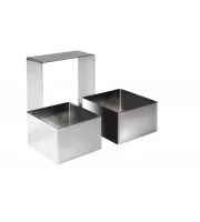 Форма квадратная Ibili Clasica 8х8 см нержавеющая сталь 716908