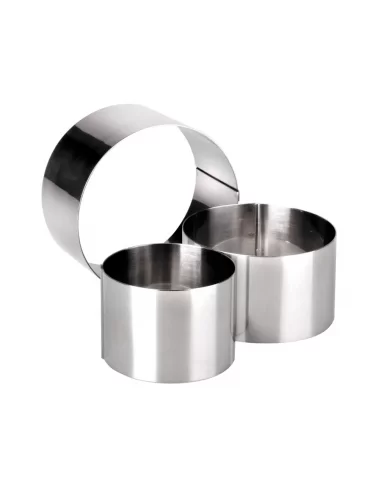 Форма круглая Ibili Clasica 10 см нержавеющая сталь 716110