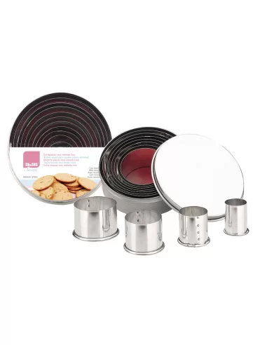 Форми для нарізки тіста Ibili 11 шт. нержавіюча сталь 703500