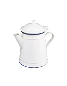 Кофейник эмалированный Ibili Blanca 1 л бело-синий 903210