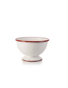 Креманка емальована Ibili Bordeaux 12х8 см біло-бордова 909512