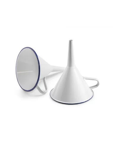 Лійка Ibili Blanca 13 см емальована 905713 Лійка Ibili Blanca 13 см емальована 905713